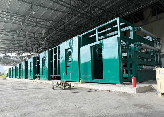 Large Volume Tunnel And Continuous Belt Dryer Single Layer Industrial Band Dryers